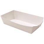 Barquette  frites carton kraft 140mm x 70mm x 30mm (x500) firplast