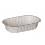 Barquette oblongue 320cc blanc (x1800) firplast