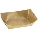 Barquette rectangulaire carton kraft brun 800 ml ingraissable x 500 firplast Barquette rectangulaire carton kraft brun 800 ml ingraissable x 500 firplast