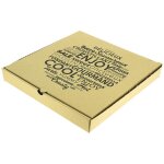 Boite pizza kraft brun en carton 26x26x4 cm x 100 firplast Boite pizza kraft brun en carton 26x26x4 cm x 100 firplast