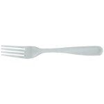 Fourchette cocktail en plastique transparent r�utilisable 100 mm x 1000 firplast