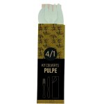 Kit couvert 4 / 1 en pulpe (couteau, fourchette, cuill�re, serviette) x250 firplast