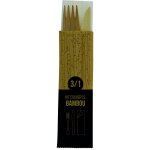 Kit couvert bambou 3 / 1 (couteau + fourchette + serviette) x100 (2x50) firplast
