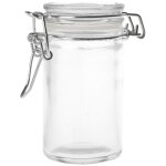 Petit bocal haut en verre joint blanc 6, 5 cl x 48 firplast