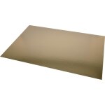 Plaque or pour ptisserie 22x20 x25 firplast