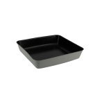 Ravier pulpe noir 160x154mm avec couch� pla x200(8x25) firplast