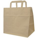 Sac cabas kraft brun 70 g / m 26x17x26 cm x 250 firplast