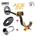 Garrett ace 200i + casque audio + protège disque Garrett ace 200i + casque audio + protège disque