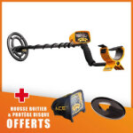 Garrett ace 250 + housse de pluie + prot�ge disque