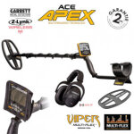 Garrett ace apex + casque ms - 3 + housse de protection bo�tier