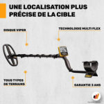 Garrett ace apex disque raider + casque sans fil z - lynk