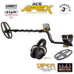 Garrett ace apex disque viper + casque sans - fil ms - 3