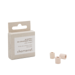 Boîte de 15 perles de céramique | roses Boîte de 15 perles de céramique | roses