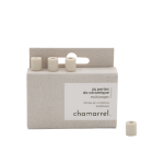 Bo�te de 25 perles de c�ramique | grises