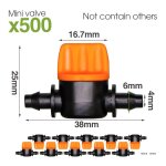 1 - 100m 1 / 4 ''clair pvc micro jardin irrigation tuyau souple 4 / 6mm tube en plastique transparent ...