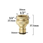 1 / 2 ''5 / 8 3 / 4 ''1'' tuyau en laiton connecteur rapide raccord d'arrêt d'eau filetage de cuivre ... 1 / 2 ''5 / 8 3 / 4 ''1'' tuyau en laiton connecteur rapide raccord d'arrêt d'eau filetage de cuivre ...