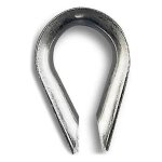 1 cosse - coeur en inox 10 mm acier inoxydable 1 cosse - coeur en inox 10 mm acier inoxydable