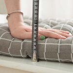 1 coussin de chaise 40x40 (petite baleine), coussin de jardin d�coratif, polyester