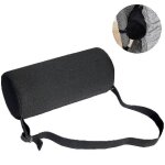 1 coussin lombaire cylindrique pour chaises de bureau et si�ges auto, coussin de soutien lombaire
