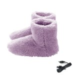 1 paire de chauffe - pieds chauffants rechargeables par usb, coussin chauffant electrique en peluche ...