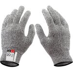 1 paire de gants r�sistants aux coupures, gant de travail de s�curit�, bon niveau de performance 5, gant ...