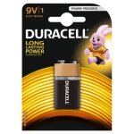 1 pile longue dur�e duracell pile alcaline plus power 9 v