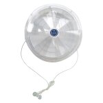 1 x aerateur de fenetre � trou mm. 200