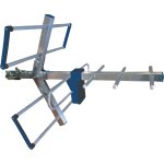 1 x antenne terrestre numerique uhf lte 5 elements