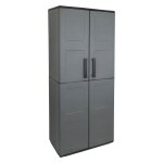 1 x armoire a balais free 68 x 37 x h 163 cm