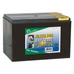 1 x batterie seche 9v - 170 ah (environ 20 000 heures)
