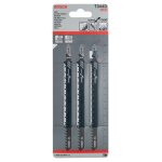 1 x bosch - a 3 lames t 344 d pour scie a metaux