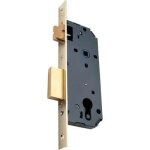 1 x bq laiton f. mm 22 f. sagom m2 + scr + q8 e. mm 60 serrure a mortaise en bois 7435 viro