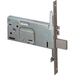 1 x bq zin f. mm 25 dm m4 tripl + scr h. mm 78 e. mm 90 serrure electrique a mortaise en metal 17357 ...