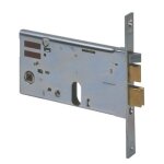 1 x bq zinc f. mm 16 f. oval + scr + m2 mf h. mm 77 e. mm 80 serrure electrique a mortier en metal 14460 ...