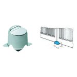 1 x butee pour portails battants art. 170 en acier galvanise