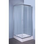 1 x cabine de douche en cristal transp. 4mm 70x70cm