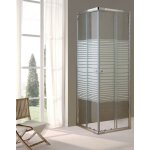 1 x cabine de douche en cristal transp. ser. 6mm 70x90