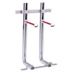 1 x cadre l pour supports de wc suspendu lc plus 20 x h. 60 cm - entraxe 18 / 23 cm