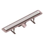 1 x caniveau de douche avec grille 56 x 5, 3 x 4, 2 + 55 x 4, 6 x 1, 4 cm 1 x caniveau de douche avec grille 56 x 5, 3 x 4, 2 + 55 x 4, 6 x 1, 4 cm