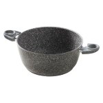 1 x casserole coeur de pierre  cm. 24 - 2 poignees