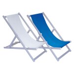 1 x chaise inclinable favignana housse bleue