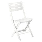 1 x chaise en polypropylene pinta blanche