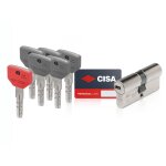 1 x cles oct. nich. satin 5 + 1 mm 70 30 + 40 cylindre forme asixp8 pro cisa