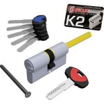 1 x cles oct. nich. satin 5 mm 70 30 + 40 cylindre forme k2 3200 - qx bouton securemme