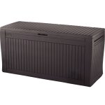 1 x coffre confortable effet bois keter