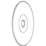 1 x coupe - duplicateur silca mm 80x1, 5x22