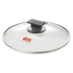 1 x couvercle en verre coeur de pierre � cm. 32