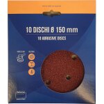 1 x disques abras velcro 6 trous 150 mm. gr. 40 fc 1 x disques abras velcro 6 trous 150 mm. gr. 40 fc