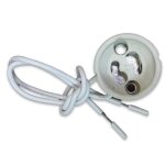 1 x douille a suspension ceramique raccord gu 10 - cf. 100 pieces