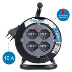 1 x enrouleur de cable mt. 25 - art. 49027